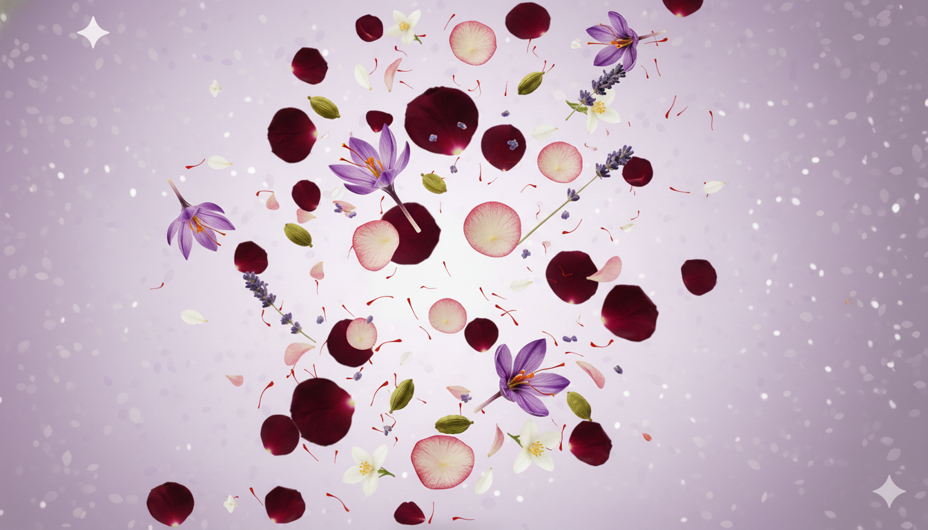 Elegant fragrance featuring fresh floral accords