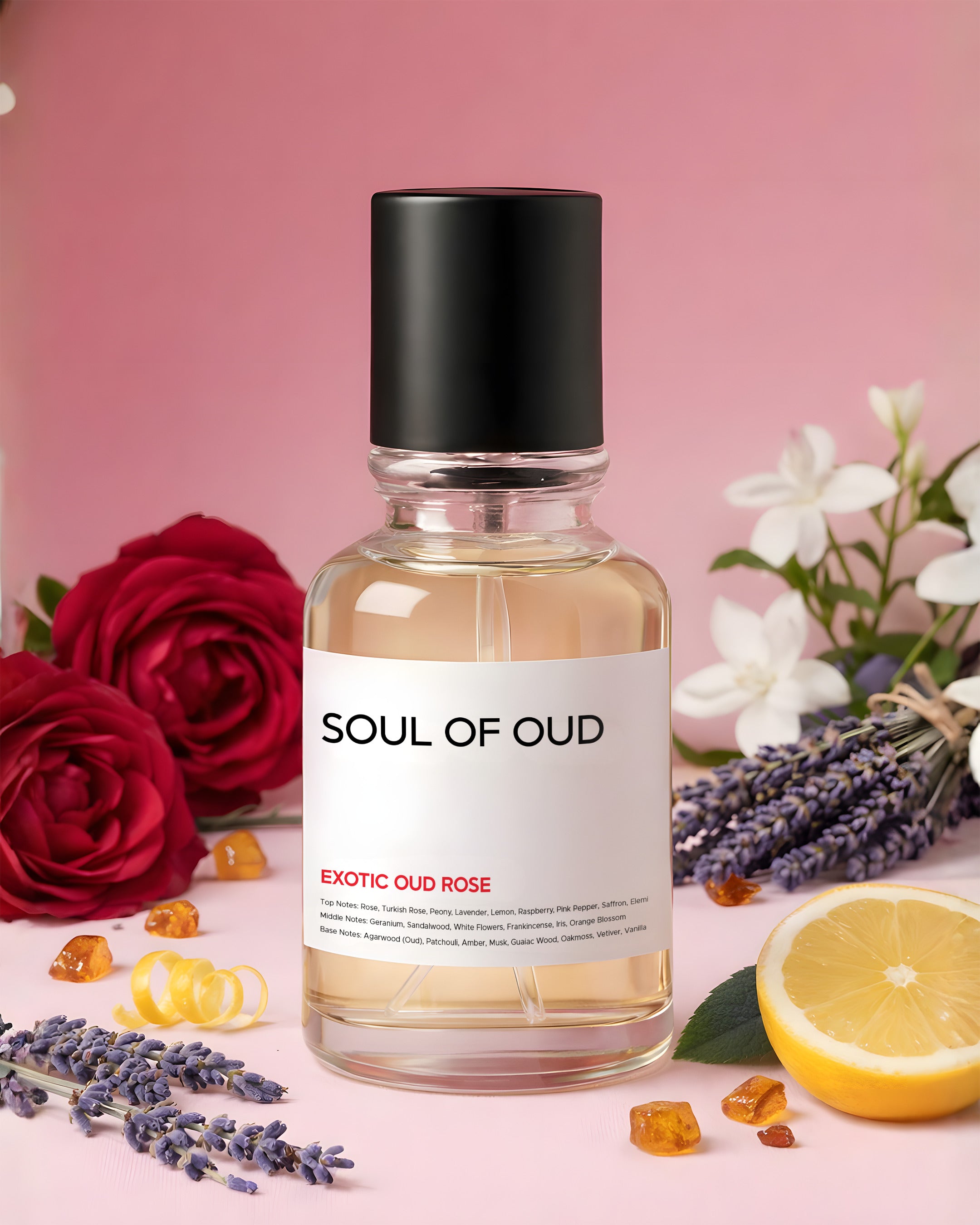 Exotic oud rose