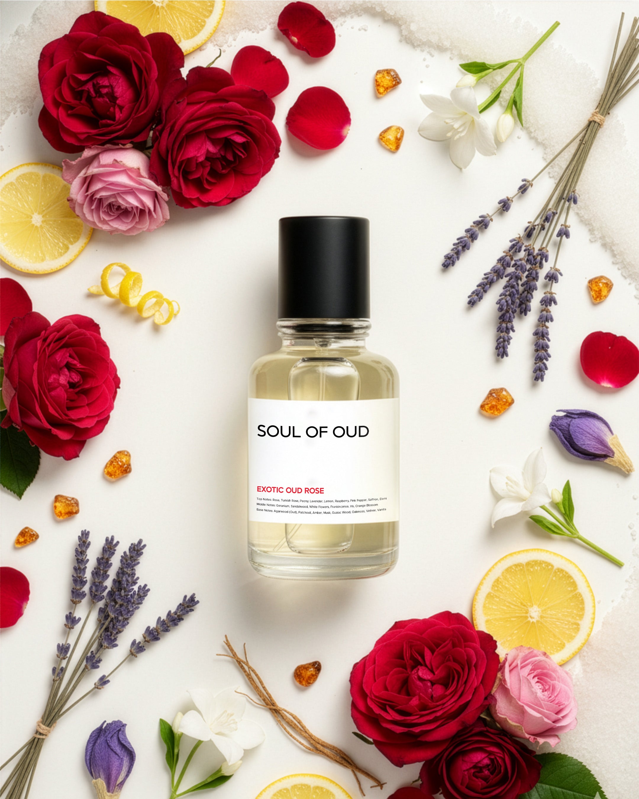 Exotic oud rose